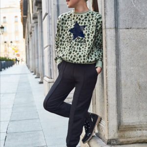 Spodnie dresowe z dzianiny