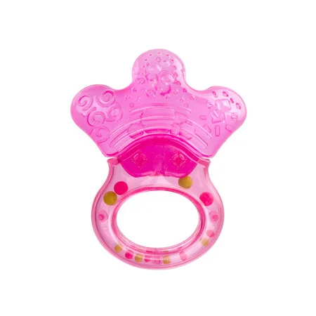 Canpol babies gryzak wodny z grzechotką dla niemowląt Łapka 56/136 - obrazek 2