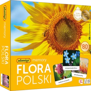 Flora Polski Gra memory Adamigo 07851