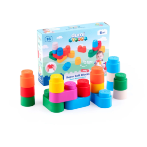 Super Miękkie Klocki 16szt DDC 30013