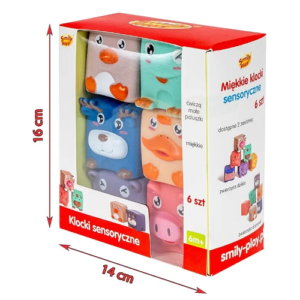 Miękkie Klocki Sensoryczne SP844490