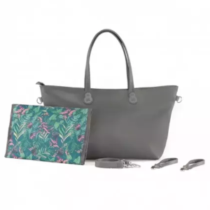 Kinderkraft Mommy bag Torba Treasurebag Dark Grey Nature Vibes 919574
