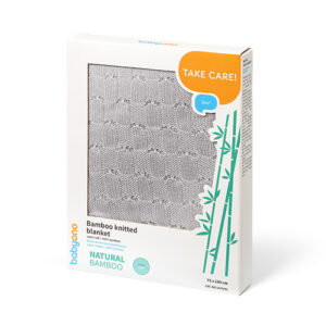 1479/02 Kocyk dzianinowy bambusowy