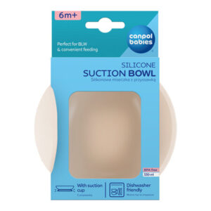 Miseczka silikonowa Canpol babies z przyssawką 330 ml Symbol: 51/400_bei