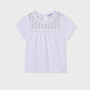 Koszulka k/r łączona gipiura