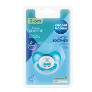 Canpol babies smoczek uspokajający kauczuk 0-6m anatomiczny TOYS 23/259