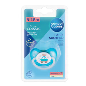 Canpol babies smoczek uspokajający kauczuk 0-6m anatomiczny TOYS 23/260