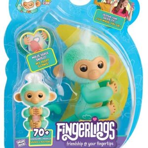 COBI FINGERLINGS małpka zielono-niebieska Ava 3116