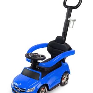 Jeździk Mercedes AMG C63 Blue z rączką