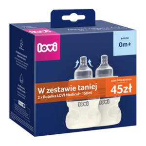 Duopack Butelek Lovi Medical+ 150ml Nr kat.: 0273
