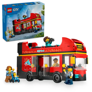 Lego 60407 Czerwony piętrowy autokar