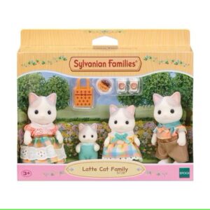 SYLVANIAN kocia rodzinka latte 05738