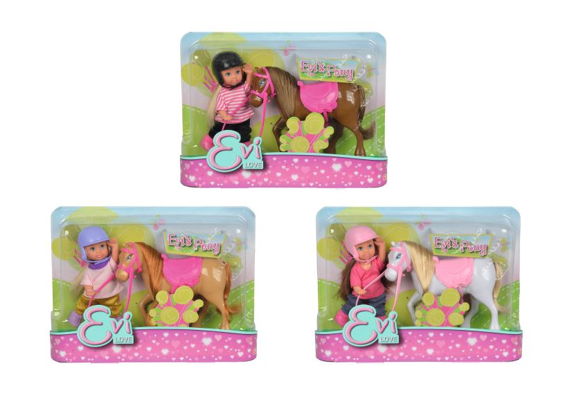 Evi z konikiem Pony 3 rodz. 573-7464