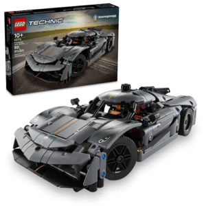 LEGO 42173 Szary hipersamochód Koenigsegg