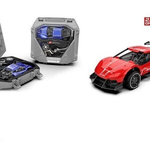 Samochód Metalowy korpus + wysoka prędkość +aku 3,7V (101454) czerwony