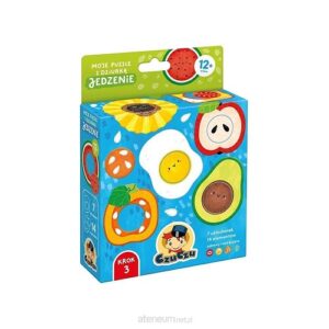 CzuCzu Moje puzzle z dziurką Jedzenie 12m+