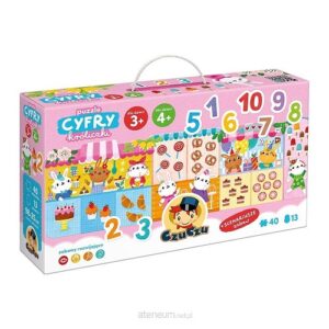 CzuCzu Puzzle Cyfry Króliczki 3+4+