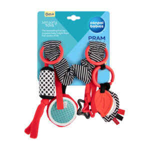 Canpol babies zawieszka do wózka/fotelika SENSORY TOYS 68/071_red
