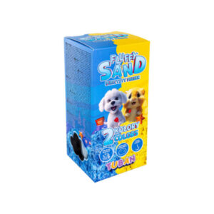 ZESTAW FLUFFY SAND – PUSZYSTY PIASEK NIEBIESKI & ŻÓŁTY 2 X 70 g