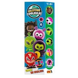 Odlotowe Coolkulki – 6 kulek+6 skórek – Totem zielony