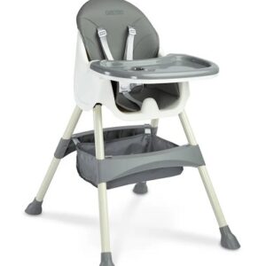 Krzesełko do karmienia 2W1 BILL GREY - Caretero