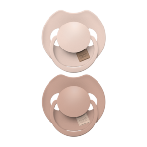 Smoczek silikonowy dynamiczny LOVI Prime 6-18m 2 szt Nude/Blush 34/406