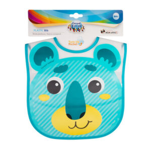 Śliniak zmywalny Canpol babies z kieszenią HELLO LITTLE 9/232_tur