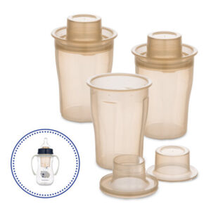 Canpol babies Pojemniki na mleko w proszku do butelki 3 szt.​ 56/619