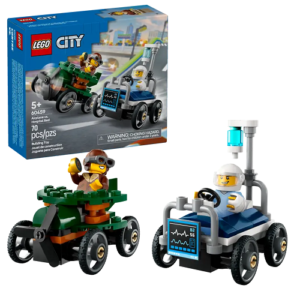 Lego 60459 Zestaw wyścigówek: samolot kontra karetka