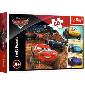 Puzzle 60 ZYGZAK MCQUEEN Z PRZYJAC./Cars3 17327  .