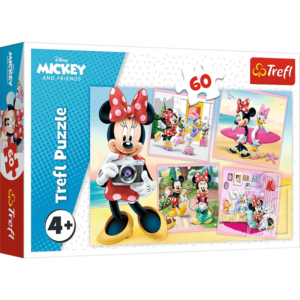 Puzzle 60 - Urocza Minnie" / Disney Minnie 17360