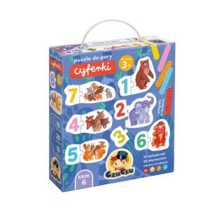 CzuCzu Puzzle do pary cyferki