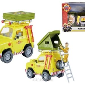 Strażak Sam jeep 4x4 z namiotem 925-2653