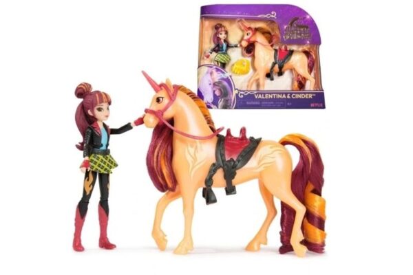 SPIN Unicorn Acad.lalka Valentina i Płomyk 6066850