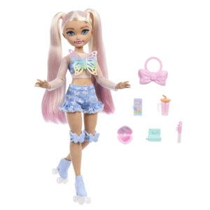 Barbie Besties lalka modowa na wrotkach JFX96