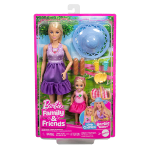 Barbie Siostry na pikniku lalki zestaw JBF43