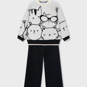 Komplet długie spodnie