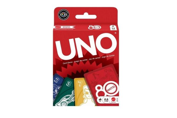 UNO Mattel 80TH gra karciana JGK30 /8