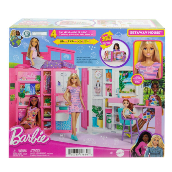 Barbie Przytulny domek+lalka HRJ77 /2