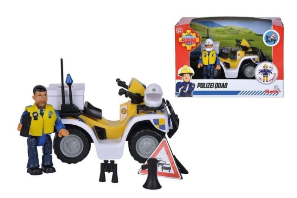 Strażak Sam quad policyjny z figurką 925-1093