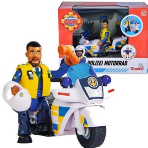 Strażak Sam motor policyjny+figurka 925-1092