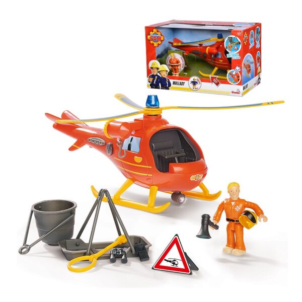 Strażak Sam helikopter Wallaby+fig 925-2510