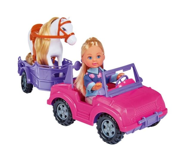Evi jeep + koń na przyczepce 573-7460