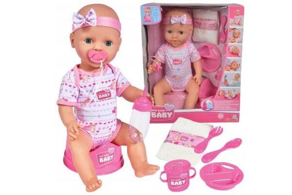 New Born Baby lalka funkcyjna 43cm 503-9005