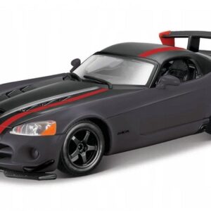 BBU 1:24 Dodge Viper SRT10ACR Grey&RedStripe 22114