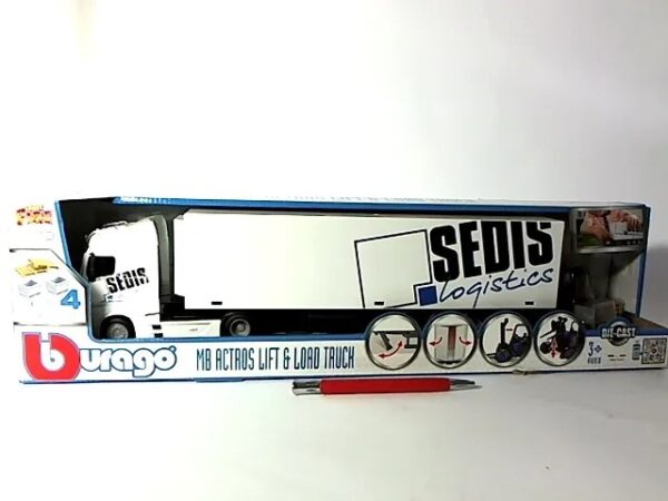 BBU 1:43 Street Fire Haulers with Trailer 31471