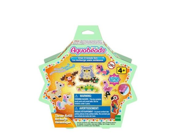 AQUABEADS Koraliki Gwiazdki zwierzęta 31602 16023