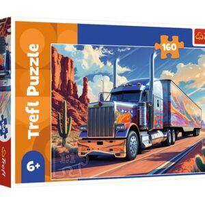 PUZZLE 160 Ciężarówka w trasie /Trefl 15413
