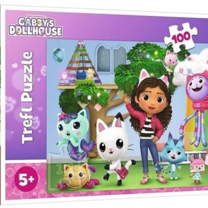 PUZZLE 100 Koci Domek Gabi/Universal Gabbys 16464