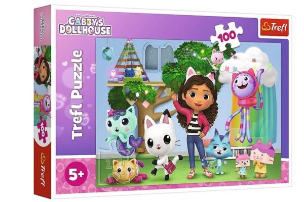 PUZZLE 100 Koci Domek Gabi/Universal Gabbys 16464